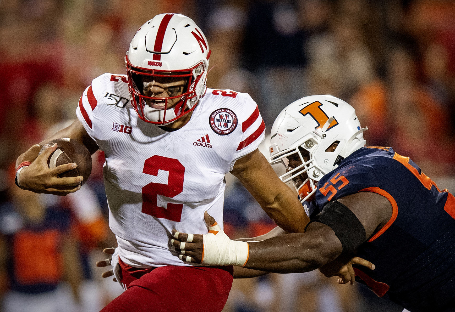 Nebraska vs. Illinois, 9.21